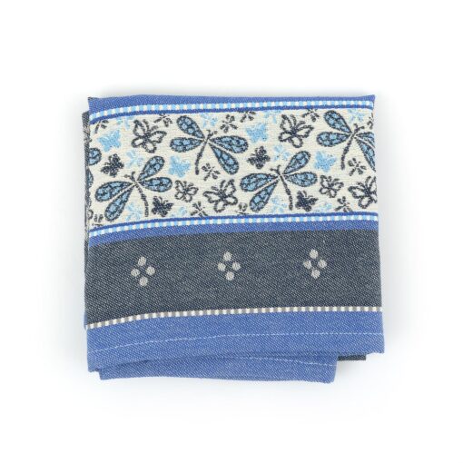 Bunzlau Theedoek Dragonfly Dark Blue
