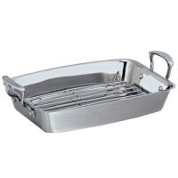 Scanpan Impact Braadslee 42x26 cm Rvs
