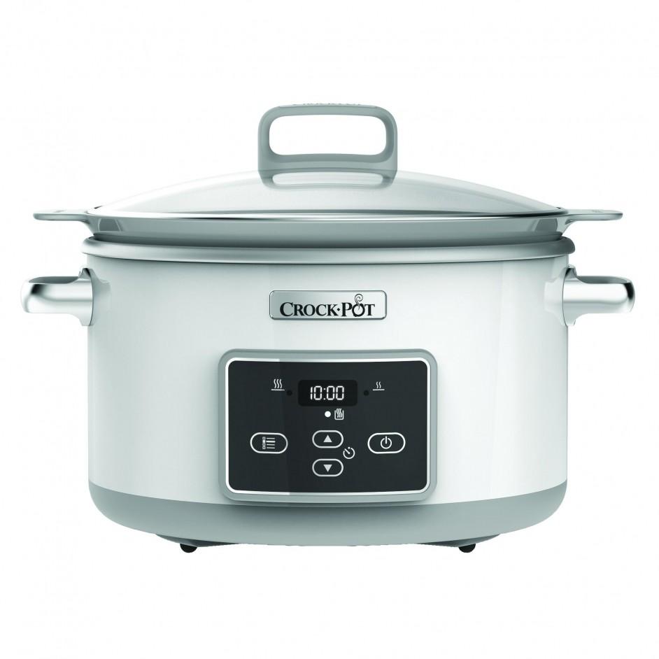 Crockpot Slowcooker 5 L CR026 Duraceramic Wit Betsies Kookwinkel