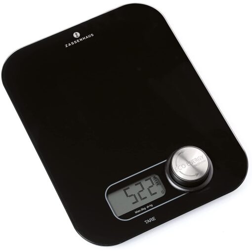 Zassenhaus Eco Energy Zwart Digitale Weegschaal 5 kg